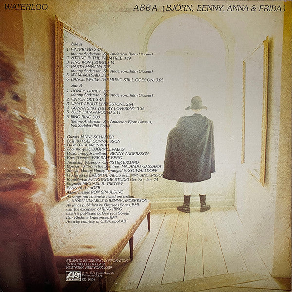 ABBA, Björn, Benny, Anna & Frida* : Waterloo (LP, Album, RI )