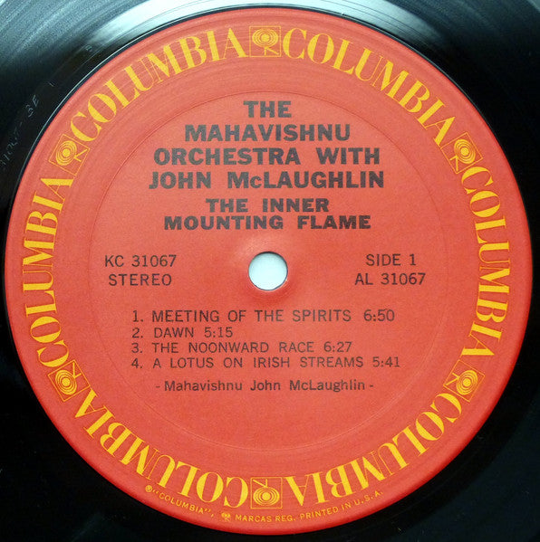 The Mahavishnu Orchestra* With John McLaughlin : The Inner Mounting Flame (LP, Album, San)