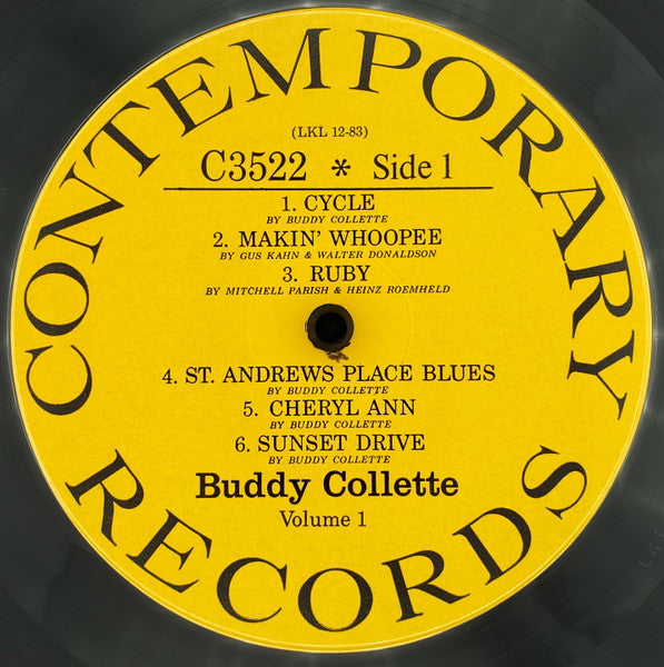 Buddy Collette : Man Of Many Parts (LP, Album, RCA)