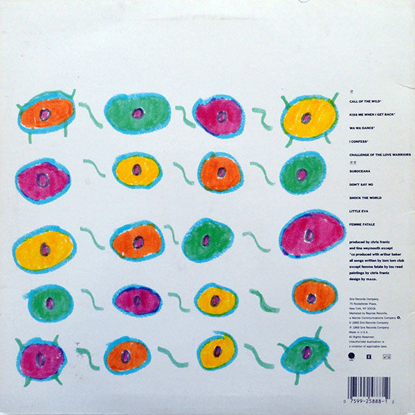 Tom Tom Club : Boom Boom Chi Boom Boom (LP, Album)