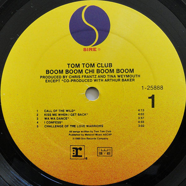 Tom Tom Club : Boom Boom Chi Boom Boom (LP, Album)