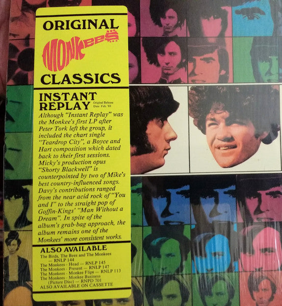The Monkees : Instant Replay (LP, Album, RE)