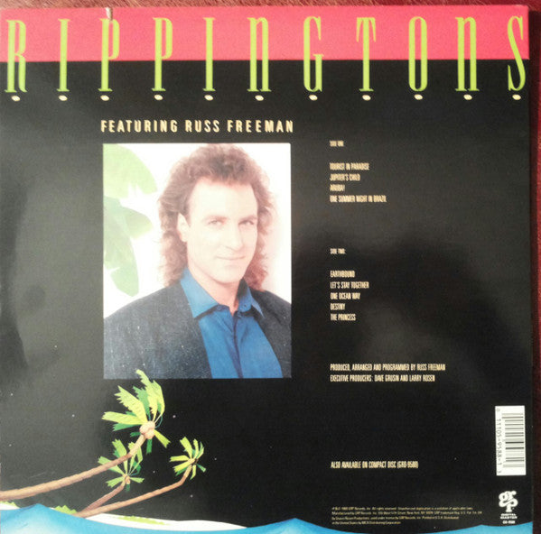 The Rippingtons Featuring Russ Freeman (2) : Tourist In Paradise (LP, Album, Spe)