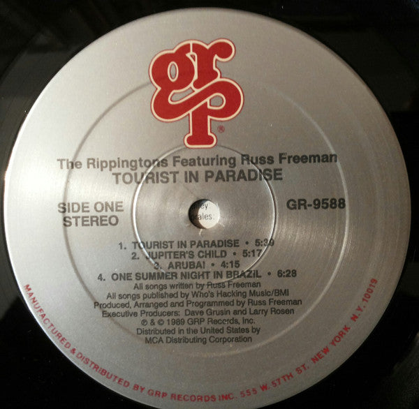 The Rippingtons Featuring Russ Freeman (2) : Tourist In Paradise (LP, Album, Spe)