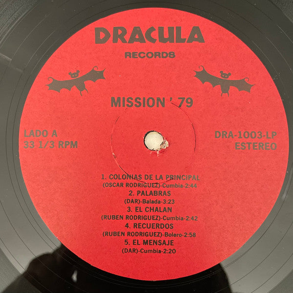 Sergio Tovar Y Su Grupo Tropical Mision 79* : Colonias De La Principal  (LP)
