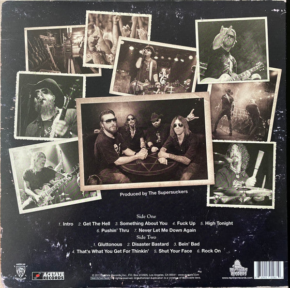 Supersuckers : Get The Hell (LP, Album, Ltd, RP, Ora)