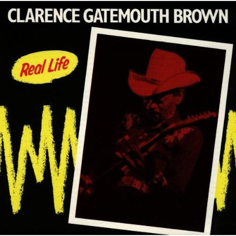 Clarence "Gatemouth" Brown : Real Life (LP, Album)