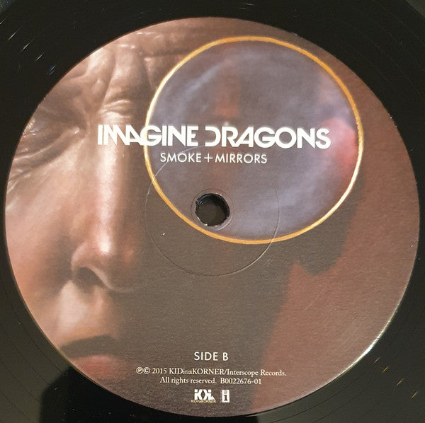 Imagine Dragons : Smoke + Mirrors (2xLP, Album, Pre)