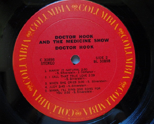 Dr. Hook & The Medicine Show : Doctor Hook (LP, Album, Ter)