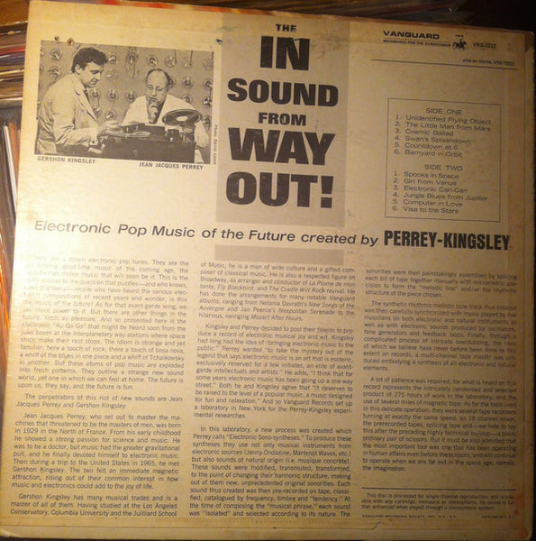 Perrey & Kingsley : The In Sound From Way Out! (LP, Album, Mono)