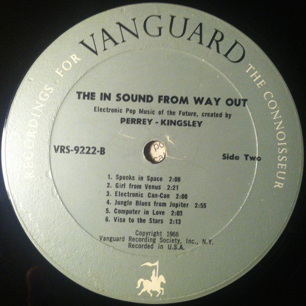 Perrey & Kingsley : The In Sound From Way Out! (LP, Album, Mono)