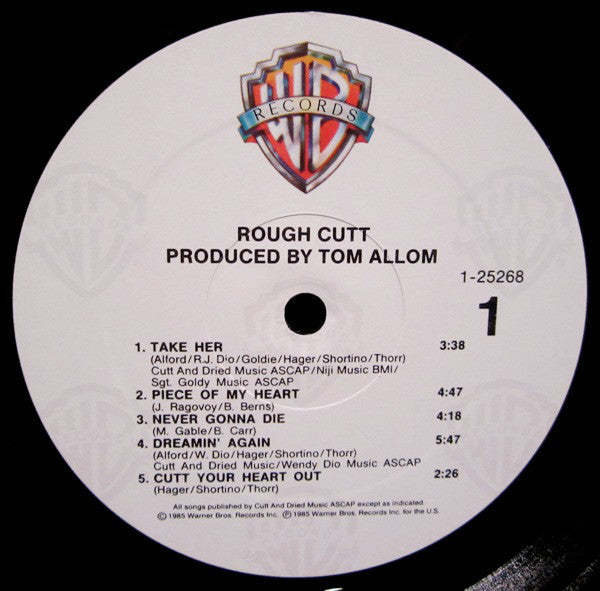 Rough Cutt : Rough Cutt (LP, Album)