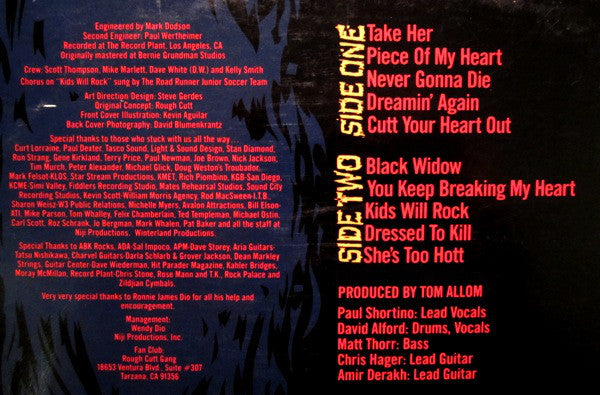 Rough Cutt : Rough Cutt (LP, Album)
