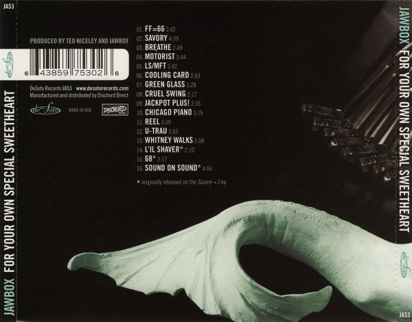 Jawbox : For Your Own Special Sweetheart (CD, Album, RE, RM)