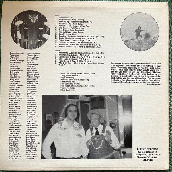 Eldon Davis & Friends* : Nothing Fancy (LP)