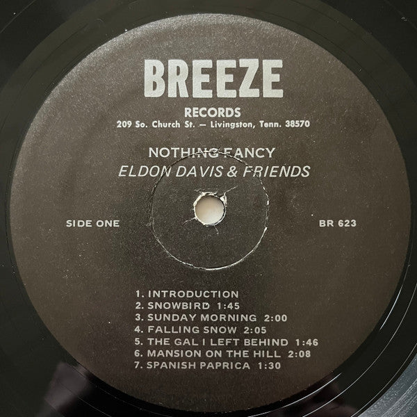 Eldon Davis & Friends* : Nothing Fancy (LP)