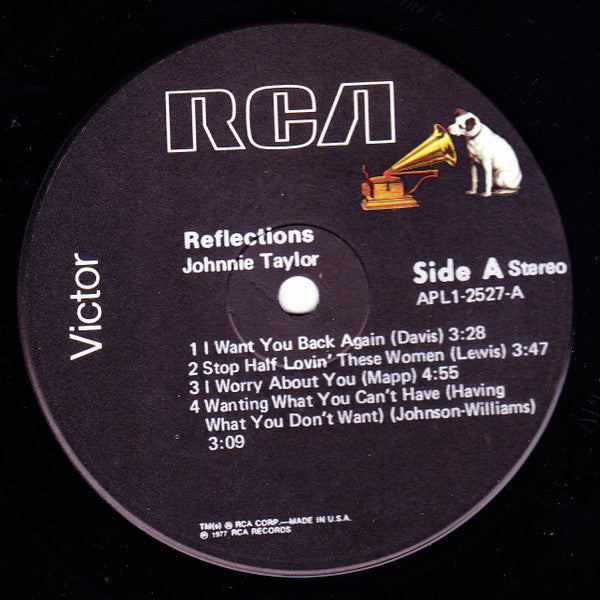 Johnnie Taylor : Reflections (LP, Album)