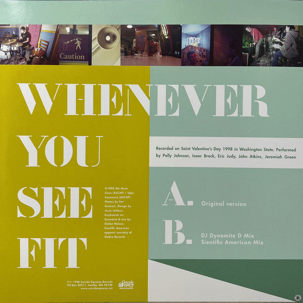 Modest Mouse / 764-HERO : Whenever You See Fit (12", EP, Ltd, RE, Eve)