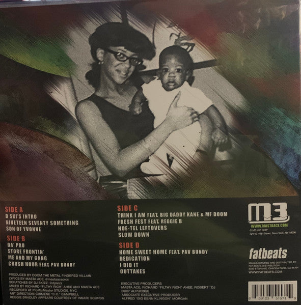 Masta Ace : MA_DOOM: Son of Yvonne (2xLP, Album, Ltd, RE, Gre)