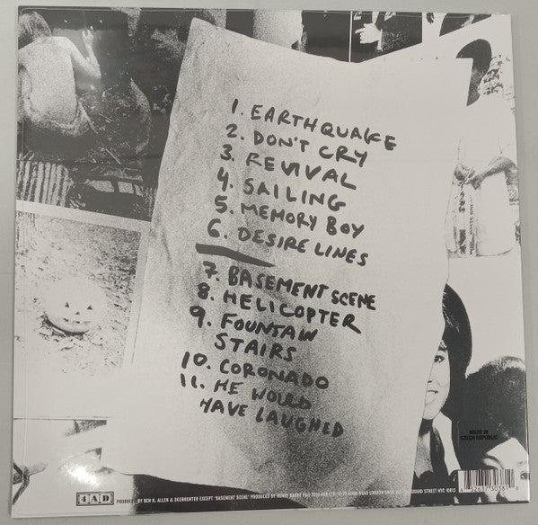 Deerhunter : Halcyon Digest (LP, Album, RE, Whi)