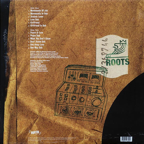 Barry Brown Meets Scientist With The Roots Radics : Barry Brown Meets The Scientist At King Tubby's With The Roots Radics (LP, RE)