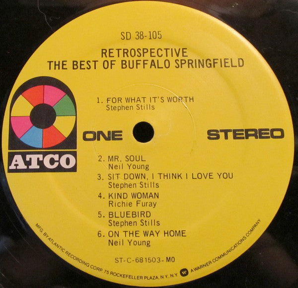 Buffalo Springfield : Retrospective - The Best Of Buffalo Springfield (LP, Comp, RE, MO )