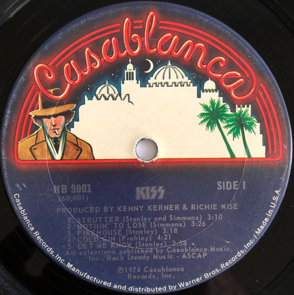 Kiss : Kiss (LP, Album, San)