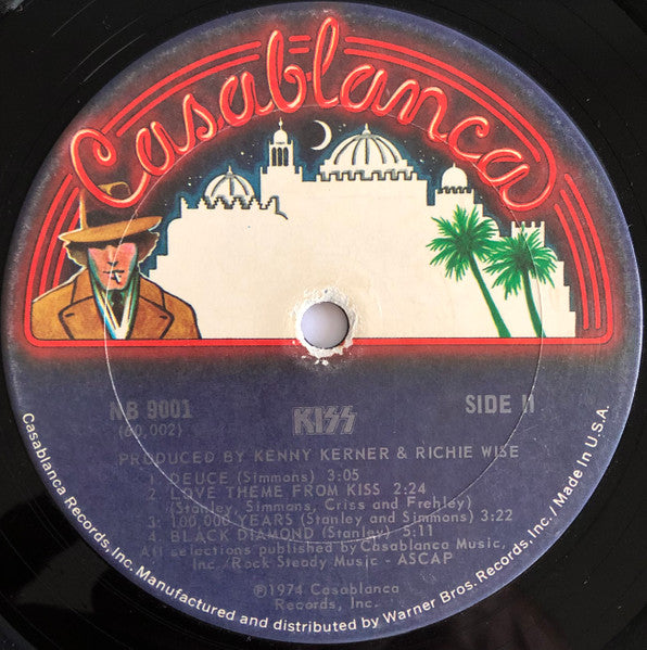 Kiss : Kiss (LP, Album, San)