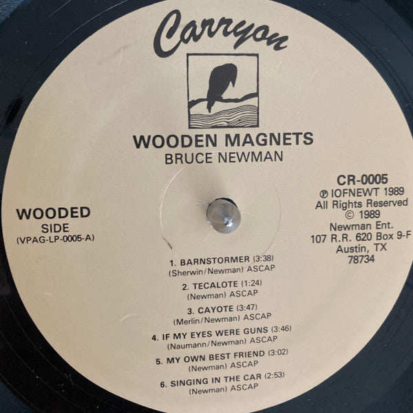 Bruce Newman : Wooden Magnets  (LP)