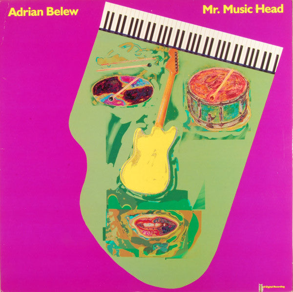 Adrian Belew : Mr. Music Head (LP, Album, SP )