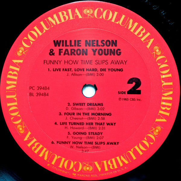 Willie Nelson And Faron Young : Funny How Time Slips Away (LP, Album)