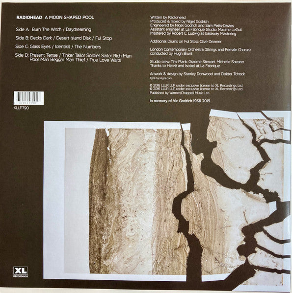 Radiohead : A Moon Shaped Pool (2xLP, Album, RE)
