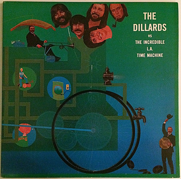 The Dillards : Versus The Incredible L.A. Time Machine (LP, Gat)