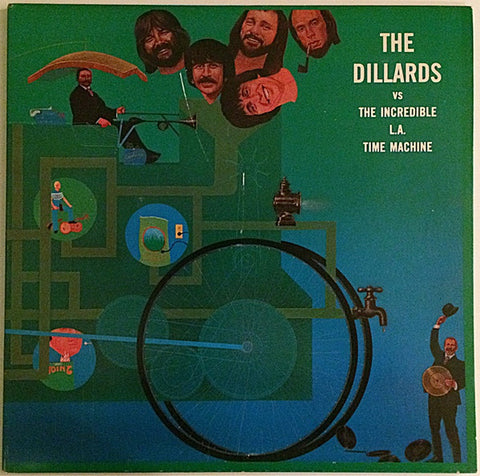 The Dillards : Versus The Incredible L.A. Time Machine (LP, Gat)
