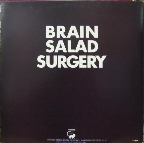 Emerson, Lake & Palmer : Brain Salad Surgery (LP, Album, RE, Tri)