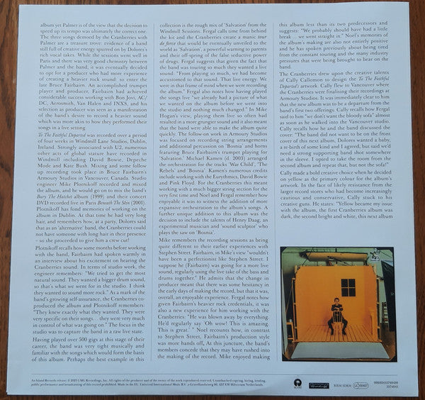 The Cranberries : To The Faithful Departed (2xLP, Album, Dlx, Ltd, RE, RM, Yel)