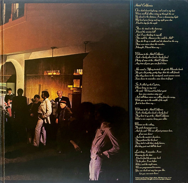 Eagles = イーグルス* : Hotel California = ホテル・カリフォルニア (LP, Album, Gat)