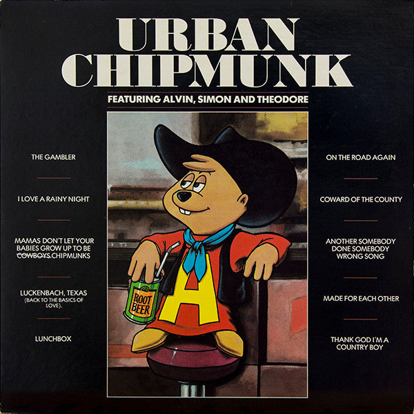 The Chipmunks : Urban Chipmunk (LP, Album, Ind)