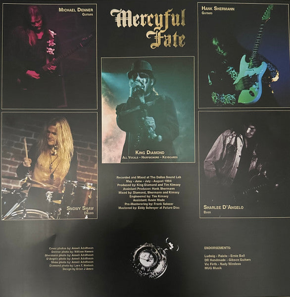 Mercyful Fate : Time (LP, Album, RE, Tra)