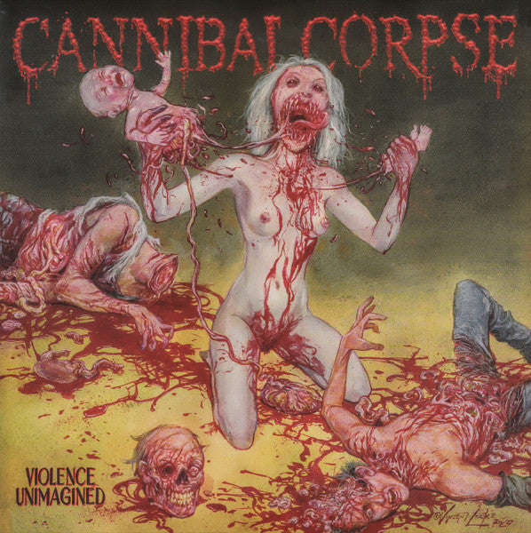 Cannibal Corpse : Violence Unimagined (LP, Album, RE, Red)