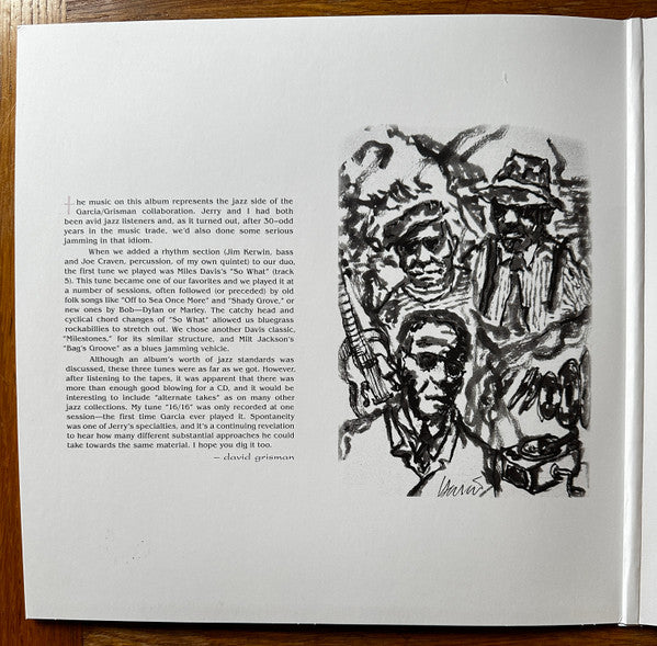 Jerry Garcia & David Grisman : So What (2xLP, Album, RSD, RE)