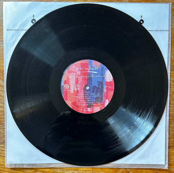 Jerry Garcia & David Grisman : So What (2xLP, Album, RSD, RE)
