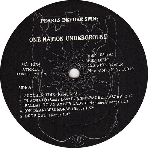 Pearls Before Swine : One Nation Underground (LP, Album, RE)