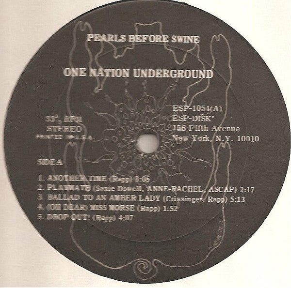 Pearls Before Swine : One Nation Underground (LP, Album, RE)