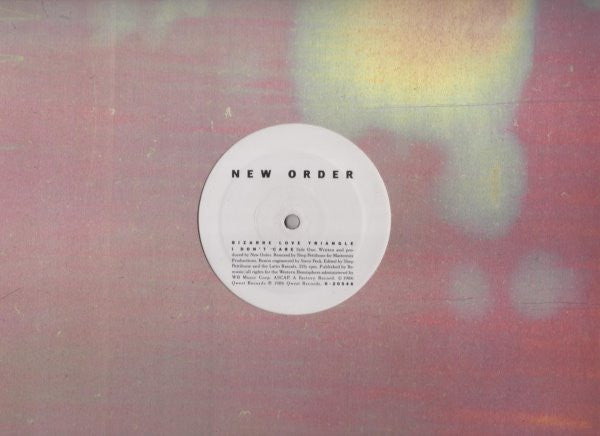 New Order : Bizarre Love Triangle (12")