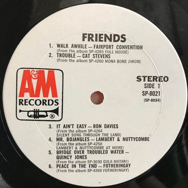 Various : Friends (LP, Comp, Promo)