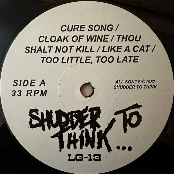 Shudder To Think : 1987 (100,019 Men Go Wow Wow Wow) (LP, Comp)