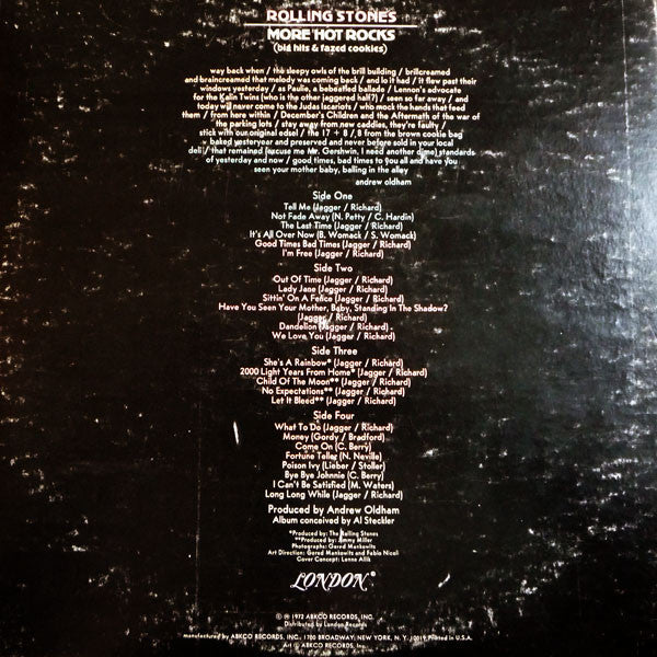 The Rolling Stones : More Hot Rocks (Big Hits & Fazed Cookies) (2xLP, Comp, Wad)