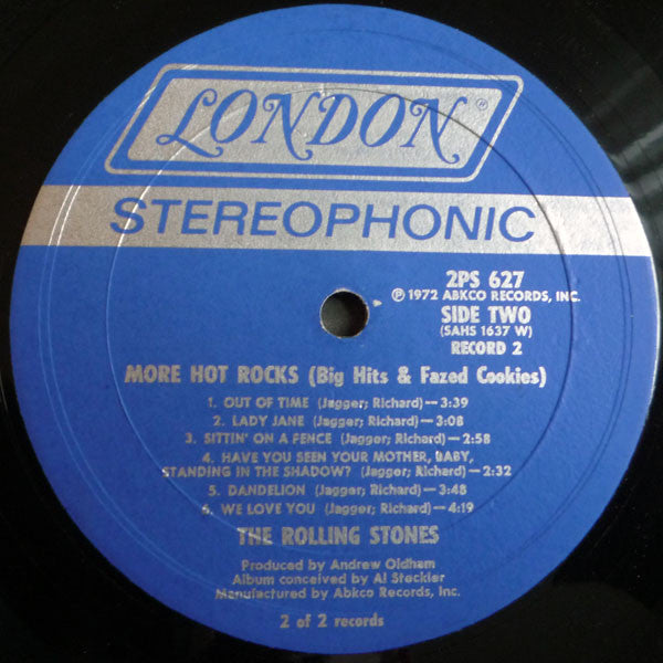 The Rolling Stones : More Hot Rocks (Big Hits & Fazed Cookies) (2xLP, Comp, Wad)