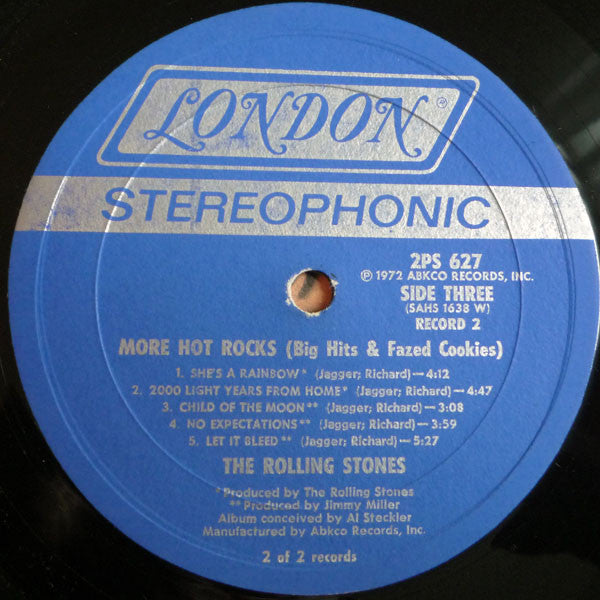 The Rolling Stones : More Hot Rocks (Big Hits & Fazed Cookies) (2xLP, Comp, Wad)